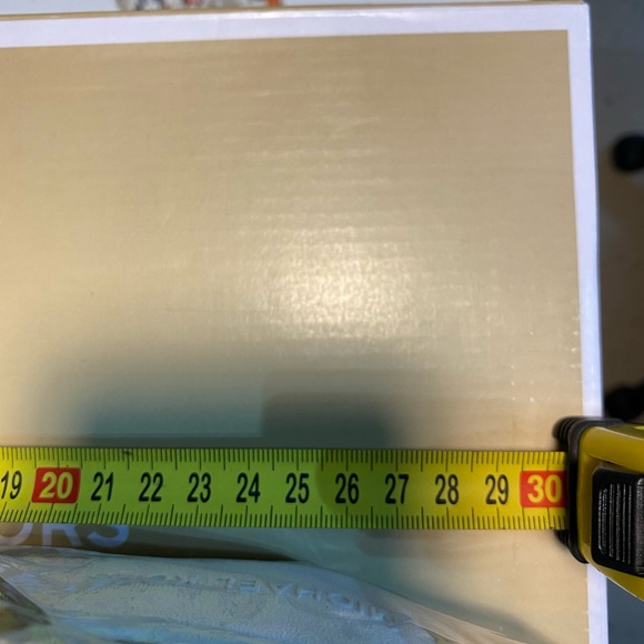 🎄 Christmas Sale 🎄 NWT Michael Kors Poppy Lace Up Diagonal Weave Navy Size 9.5 - Picture 10 of 11